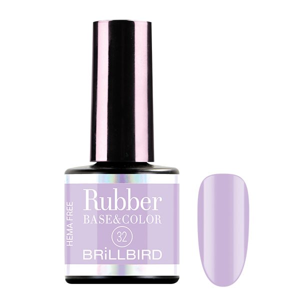 BrillBird - HEMA Free Rubber Gel Base&Color - 32 - 8ml