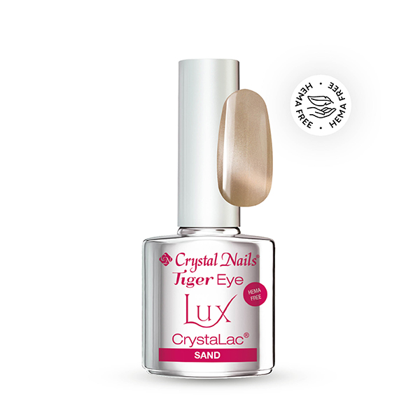 Crystal Nails - TIGER EYE LUX CRYSTALAC - Sand 4ml