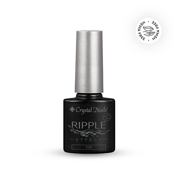 Crystal Nails - Ripple Effect Top Gel clear - 4ml