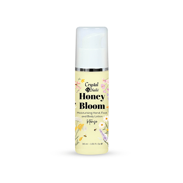 Crystal Nails - Moisturising Hand, Foot and Body Lotion - Honey Bloom - Intense 30ml