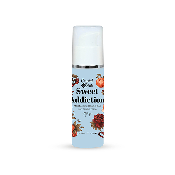 Crystal Nails - Moisturising Hand, Foot and Body Lotion - Sweet Addiction - intense 30ml