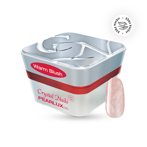 Crystal Nails - Pearlux Builder Gel - Warm blush 15ml