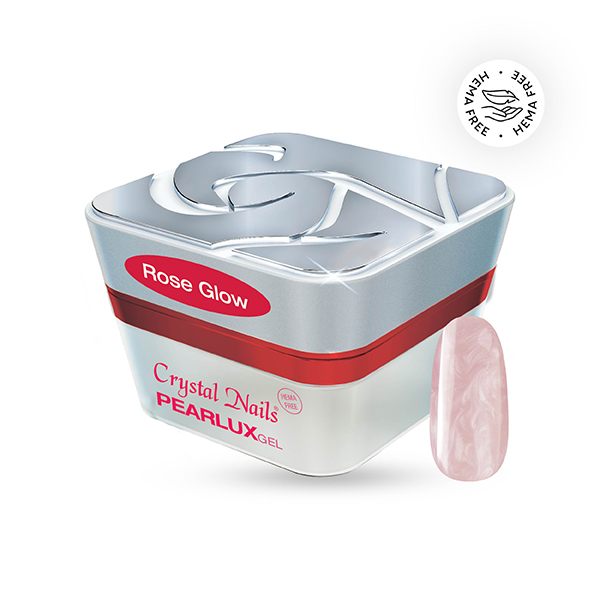 Crystal Nails - Pearlux Builder Gel - Rose glow 15ml