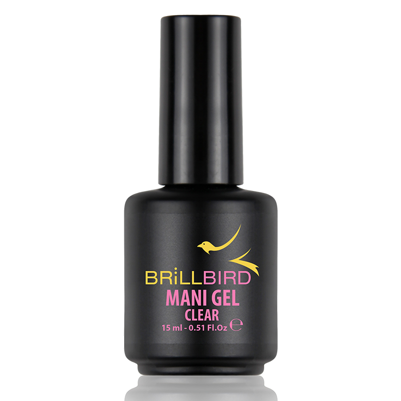 BrillBird - MANI GEL - CLEAR MANIKŰR ZSELÉ –  15ml