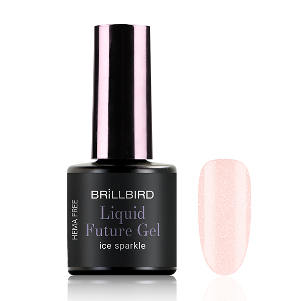 BrillBird - Liquid Future Polygel – Ice Sparkle 8ml