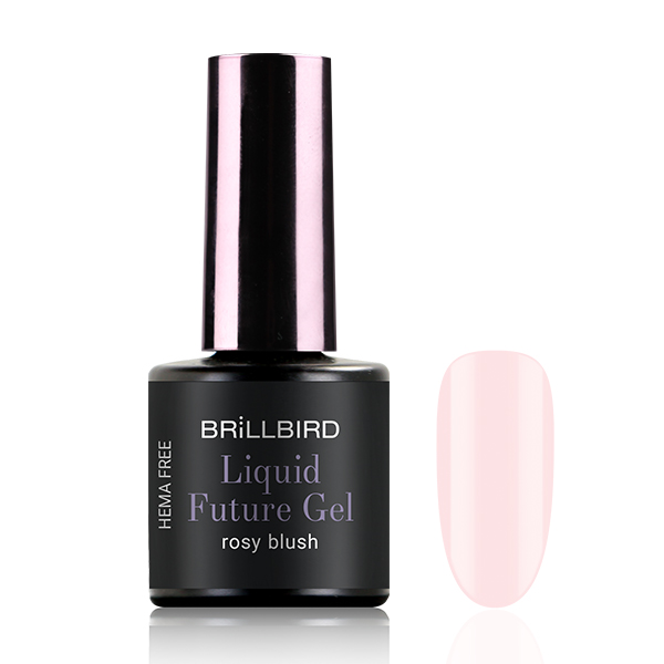 BrillBird - Liquid Future Polygel – Rosy Blush 8ml