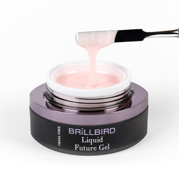 BrillBird - Liquid Future Polygel – Ice Sparkle 15ml