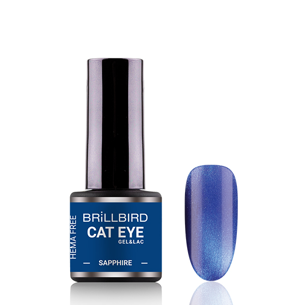 BrillBird - Cat Eye Gel&Lac - Sapphire 4ml