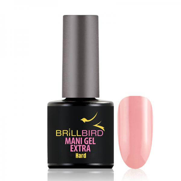 BrillBird - Mani Gel Extra Hard 8 ml - Saját köröm erősítő gél lakk alap