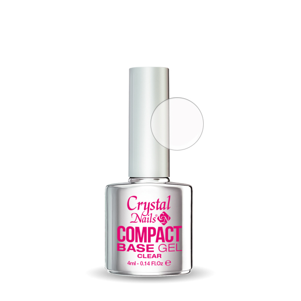 Crystal Nails - Compact Base Gel Clear - 4ml