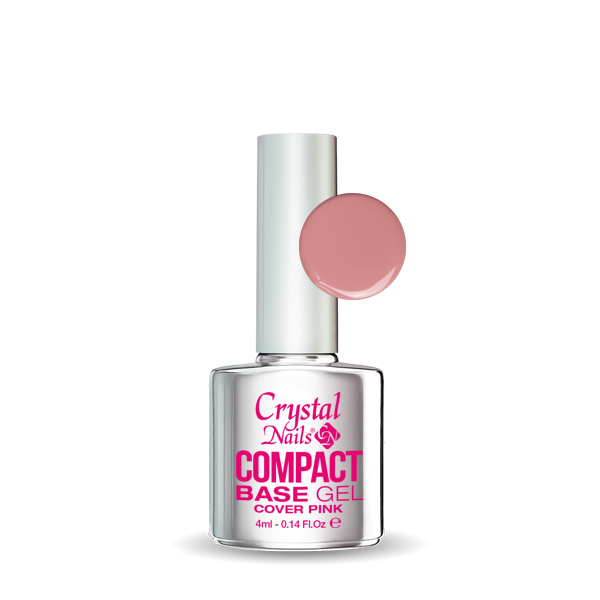Crystal Nails - Compact Base Gel Cover Pink - 4ml