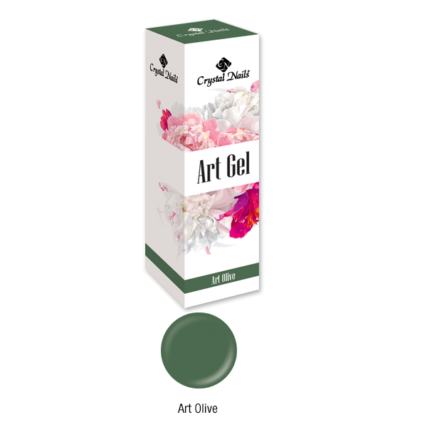 Crystal Nails - Art Gel festőzselé - Art Olive (5ml)