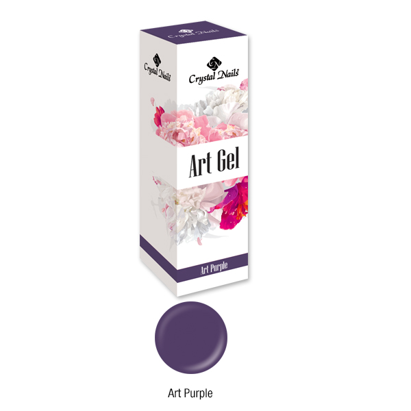 Crystal Nails - Art Gel festőzselé - Art Purple (5ml)