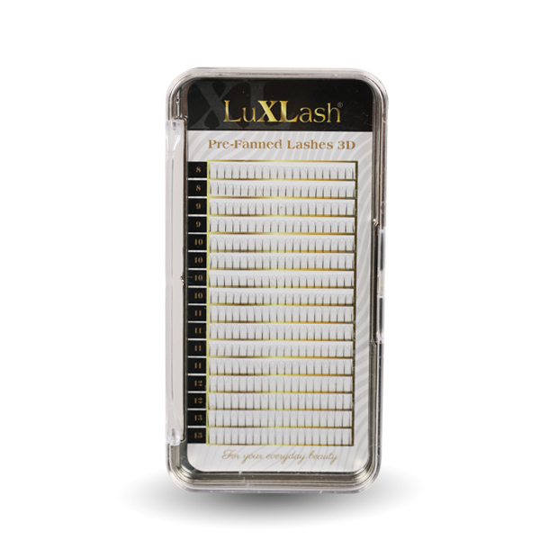 LuXLash - LuXLash Pre-Fanned Lash 3D Black B/0,05 - új