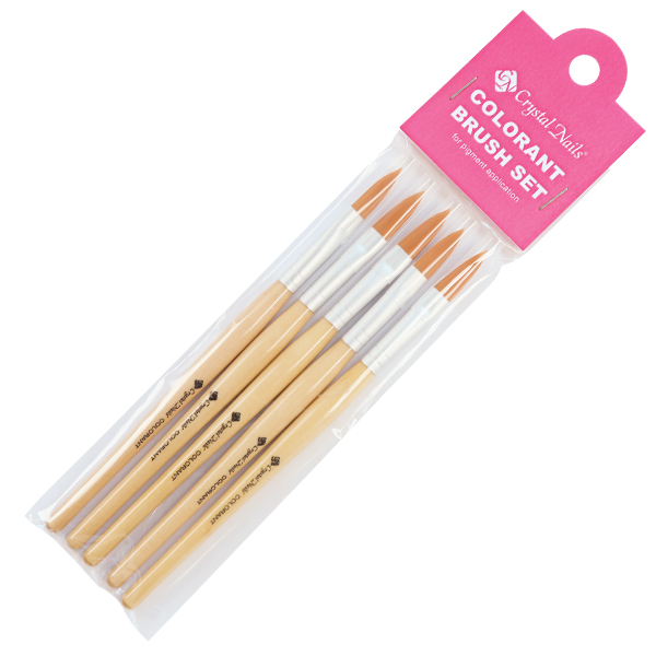 Crystal Nails - Colorant Brush Set