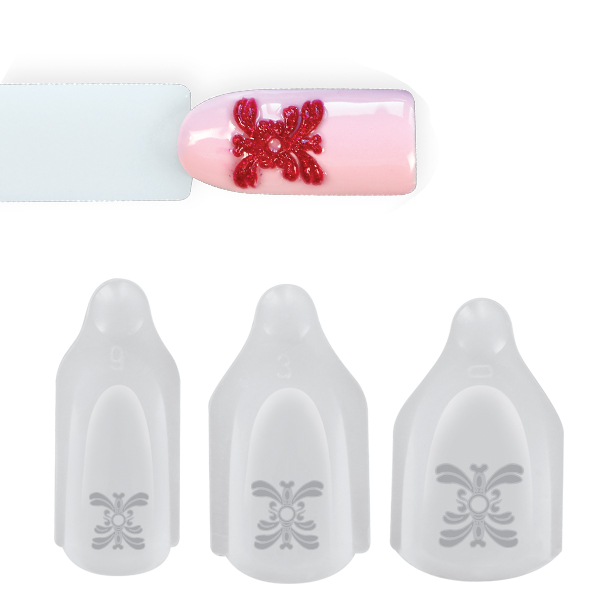 Crystal Nails - Silicone Art Design Set 4