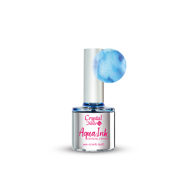 Crystal Nails - AquaInk Crystal Drops 5 - Blue 4ml