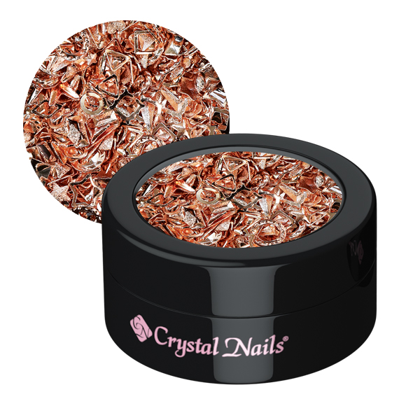 Crystal Nails - Glam Selection 2 - rosegold