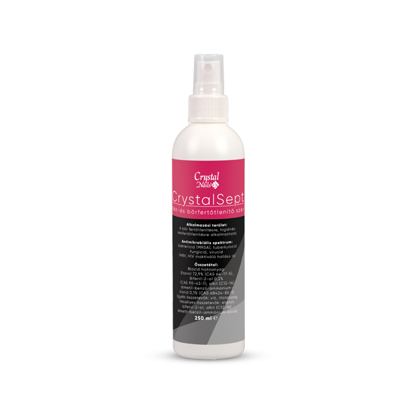 Crystal Nails - CrystalSept Kézfertőtlenítő spray 250 ml