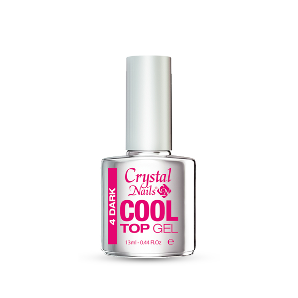 Crystal Nails - Cool Top Gel 4 Dark - 13ml