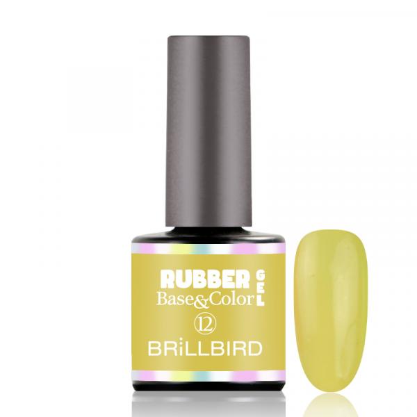 BrillBird - Rubber Gel Base&Color - 12 - 8ml