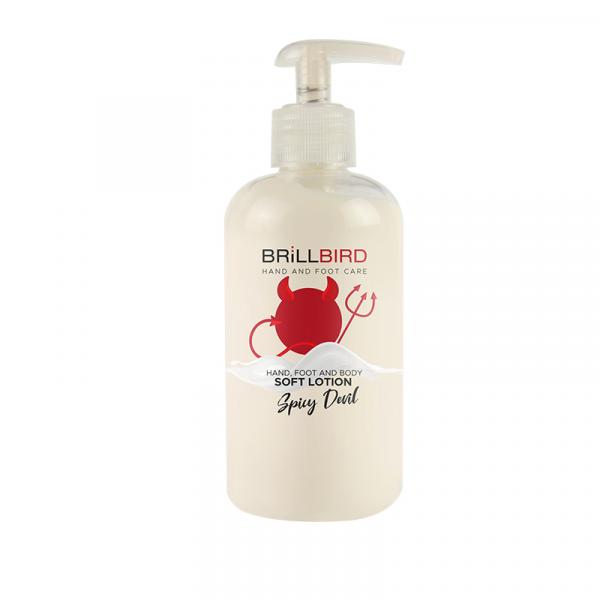 BrillBird - Spicy Devil - Kéz- és lábápoló krém - Soft lotion 250ml 