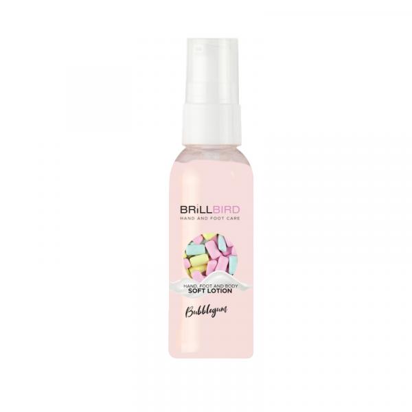 BrillBird - Bubblegum - Kéz- és lábápoló krém - Soft lotion 50ml 
