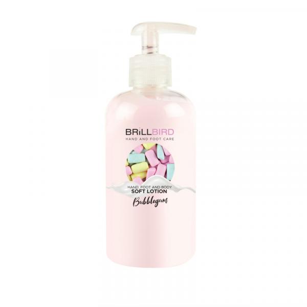 BrillBird - Bubblegum - Kéz- és lábápoló krém - Soft lotion 250ml 