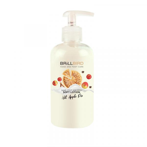 BrillBird - Hot Apple Pie - Kéz- és lábápoló krém - Soft lotion 250ml 