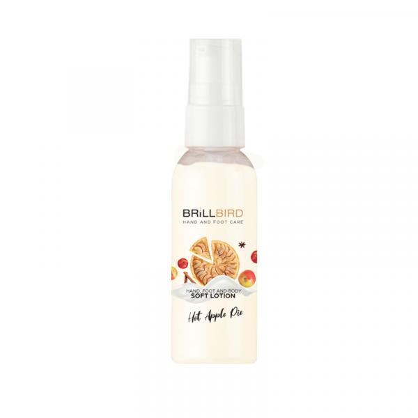 BrillBird - Hot Apple Pie - Kéz- és lábápoló krém - Soft lotion 50ml 