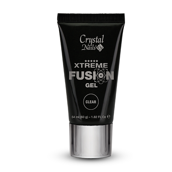 Crystal Nails - Xtreme Fusion AcrylGel Clear - 60g