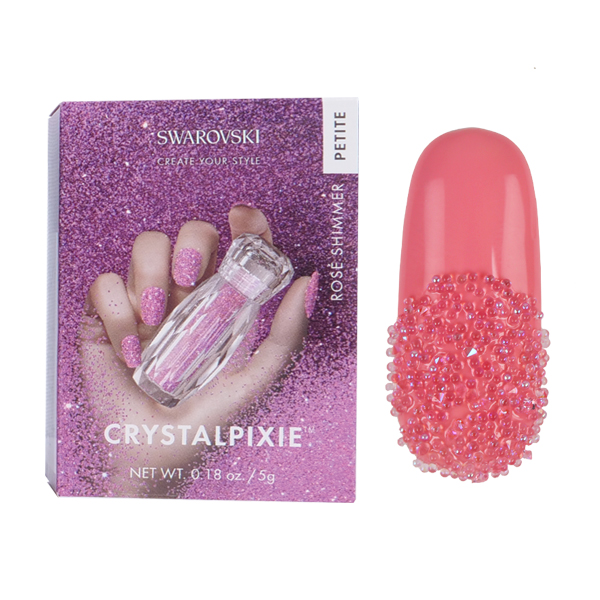 Crystal Nails - Swarovski Crystal Pixie – Petite Rose Shimmer 5g