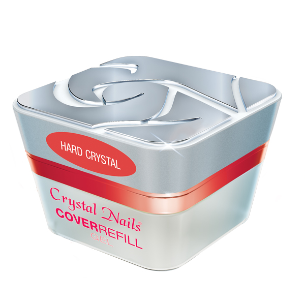 Crystal Nails - Cover refill hard crystal gel - 15ml