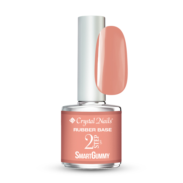 Crystal Nails - 2S SmartGummy Rubber base gel - Nr12 Cover Nude 8ml