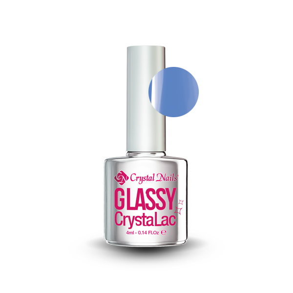 Crystal Nails - Glassy Crystalac - Dark Blue (4ml) - Limitált