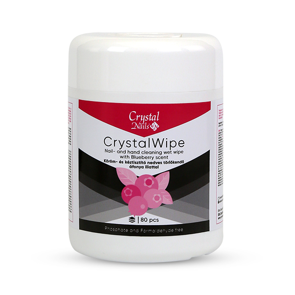 Crystal Nails - CrystalWipe - Köröm- és Kéztisztító nedves törlőkendő