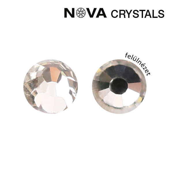 Crystal Nails - NOVA Crystals Strasszkő - White SS8 (2,4 mm)