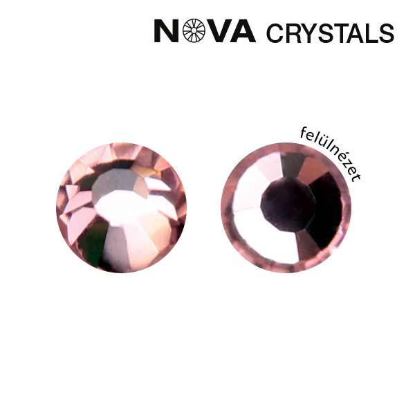 Crystal Nails - NOVA Crystals Strasszkő - Light rose SS3 (1,4 mm)