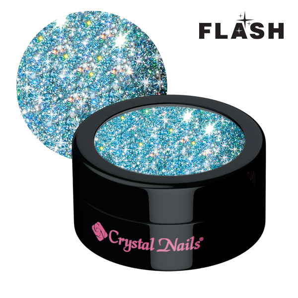 Crystal Nails - Flash glitters 4 - Türkiz