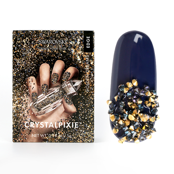 Crystal Nails - Swarovski Crystal Pixie – Edge Golden Dreams 5g