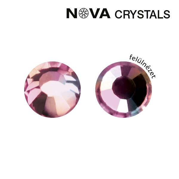 Crystal Nails - NOVA Crystals Strasszkő - Light Rose AB SS5 (1,8 mm)