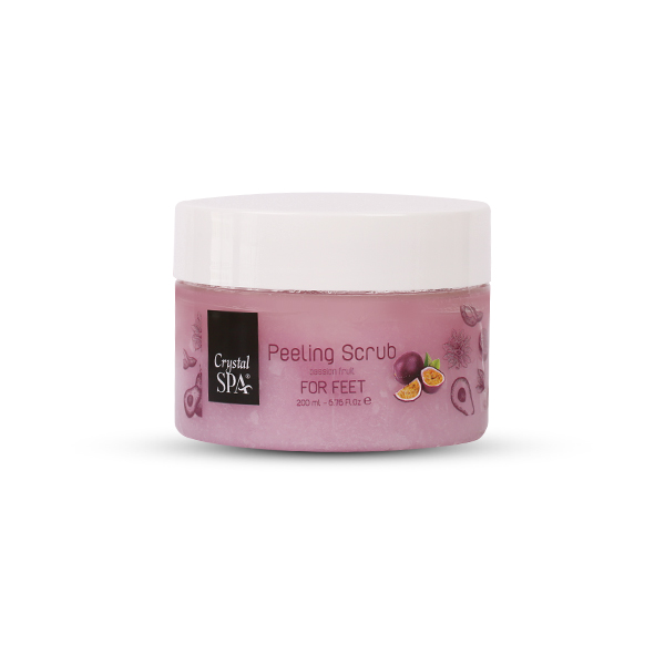 Crystal Spa - SPA peeling scrub passion fruit for feet 200ml