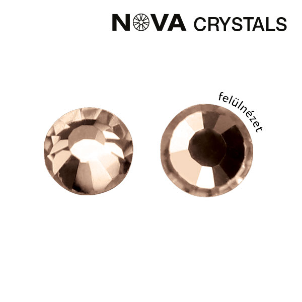Crystal Nails - NOVA Crystals Strasszkő - Champagne SS3 (1,4 mm)