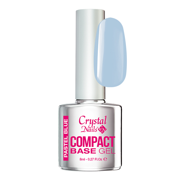 Crystal Nails - Compact Base Gel PASTEL BLUE - 8ml