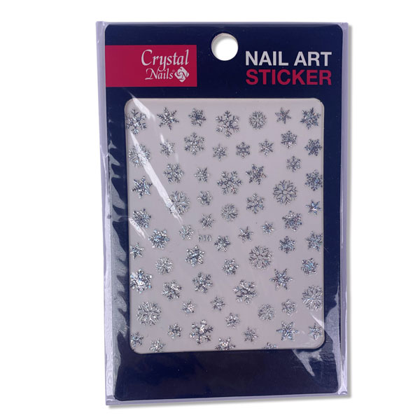 Crystal Nails - CN köröm matrica (910) - fagyos hókristályok