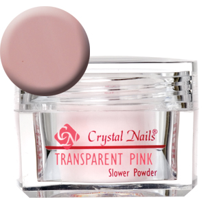 Crystal Nails - Slower Transparent Pink porcelán 17g (25ml)