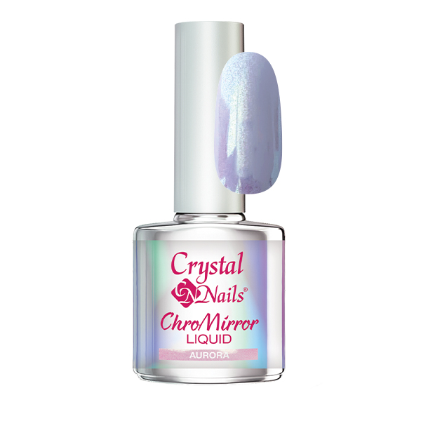 Crystal Nails - ChroMirror króm liquid 4ml - Aurora