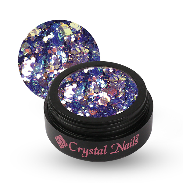 Crystal Nails - Mermaid Glitter 3 - Lavender