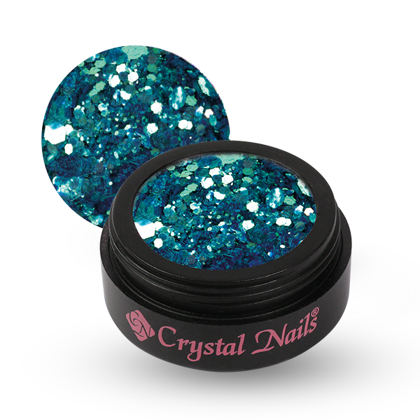 Crystal Nails - Mermaid Glitter 4 - Emerald