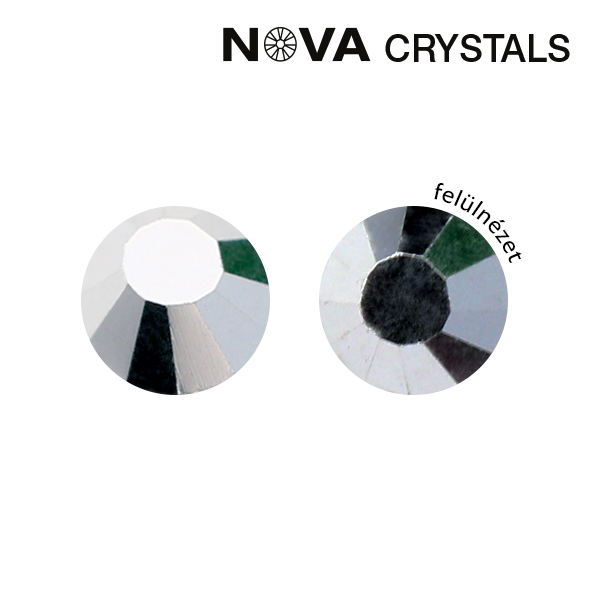Crystal Nails - NOVA Crystals Strasszkő - Silver SS12 (3 mm)